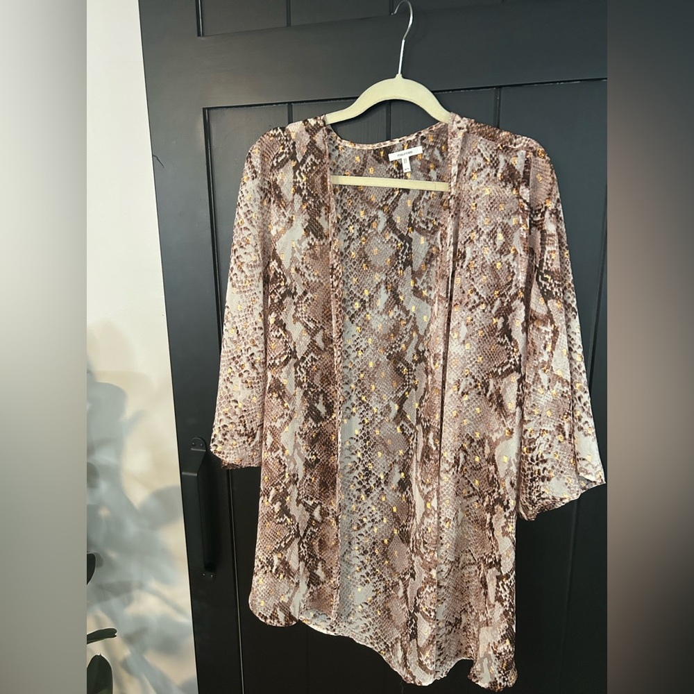 Snake skin kimono